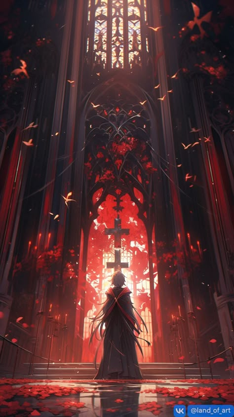 Orange Sunset Aesthetic, Red Orange Sunset, Dark Goth Aesthetic, Ethereal Space, Wallpaper Vermelho, Perspective Background, Anime Handsome, Animated Clothes, Red Anime