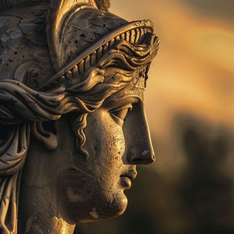 📜 Mythology Tale: Athena's wisdom and courage inspire us to face our daily challenges. Discover how the goddess Athena can guide you to make wise decisions and overcome obstacles. #Mythology #Athena #Inspiration Athena Sculpture Aesthetic, Athena Goddess Sculpture, Athena Painting Greek Mythology, Athena Goddess Aesthetic, Pantheon Drawing, Athena Goddess Statue, Athena Altar, Athena Painting, Athena Greek Mythology