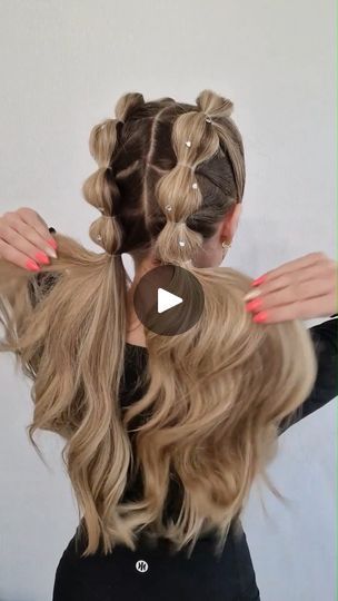 10K views · 179 reactions | SHINY BUBBLE BRAIDS INSPO 🪩 #cheveux #hairhacks #hairstyles #HairStyle #hairtips #cheveuxlongs #easyhairstyle #coiffuretendance #cheveuxbouclés #coiffuredujour #cheveuxsains #coiffurerapide #longhair #coiffure #hairstyle #grwm #coiffurefemme #hair #Hairstylesideas #coiffeuse #tresse #tresses #trends #hairstyleinspo #tutocoiffure #hairinspo #hairtutorial #braidhair #braidstyles #braidedhairstyles | poppy_hairstyles | poppy_hairstyles · Original audio Poppy Hairstyles, Bubble Braid, Kid Hairstyles, Bubble Braids, Latest Hair Trends, 10k Views, Hair Shades, Easy Hair, Retro Hairstyles