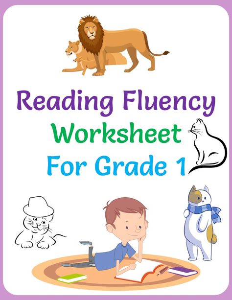 We have created a worksheet for reading fluency.  It has 5 pages in it.  The sentences used in the worksheet are simple and easy to read,Please download the PDF Free Reading Fluency Worksheets Beginner Reading Activities, Reading Practice Worksheets Grade 1, Simple Reading Comprehension, Read And Color Worksheets, Reading Comprehension For Kindergarten, Reading Practice For Grade 1, English Reading For Beginners, Simple Reading For Kindergarten, Phonic Reading Sentences