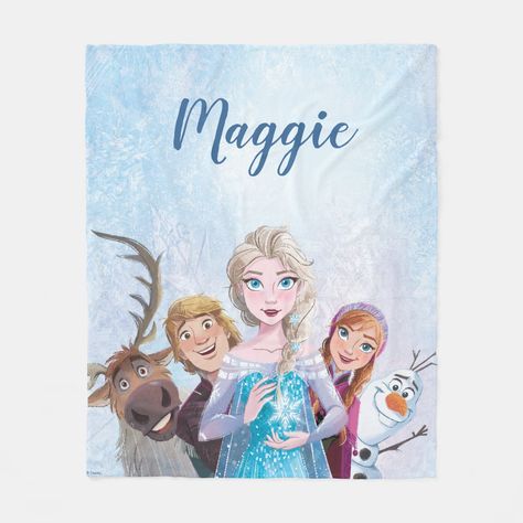 Disney Sisters, Claire Stone, Frozen Blanket, Blanket Kids, Disney Frozen Olaf, Disney Elsa, Cute Birthday Cards, Frozen Disney, Movie Themes