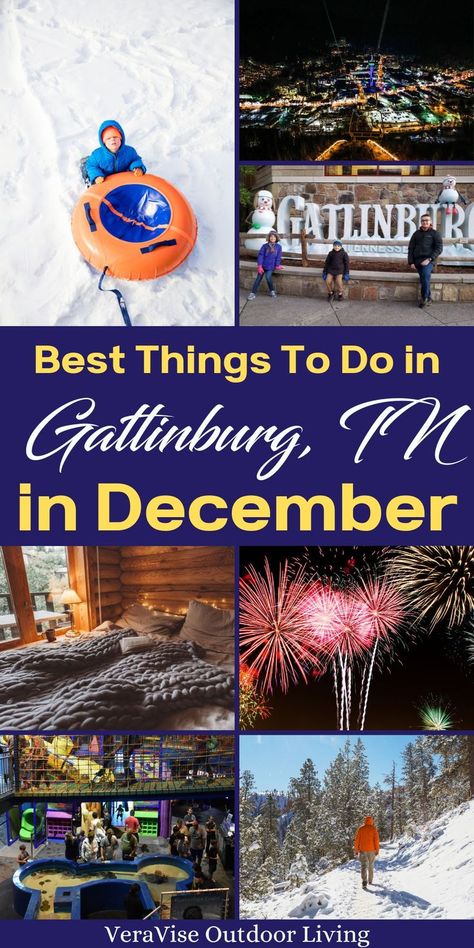 Best Things To Do In Gatlinburg in December Things To Do In Gatlinburg, Smoky Mountain Christmas, Ober Gatlinburg, Gatlinburg Vacation, Winter Hike, Tennessee Travel, Gatlinburg Tennessee, Christmas Parade, Winter Getaway