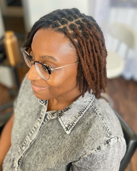 How are you maintaining your locs? Interlock, crochet, or comb retwist. • • I offer interlock & retwist for my Colorful Crew 🎨 and why is it beneficial for them? 🌿 Interlock can last up to 3 months depending on the client and their growth 🌿 No unraveling, so you can shampoo as often as needed. Especially if you’re active or have a scalp condition. 🌿 Less product usage. After the 3 step cleanse, we’re only using oil for this service so it’s lightweight and flowing, with minimal to no buildu... Comb Retwist, Interlock Crochet, Traditional Locs, Loc Maintenance, Scalp Conditions, Loose Curls, March 20, The Client, Coils