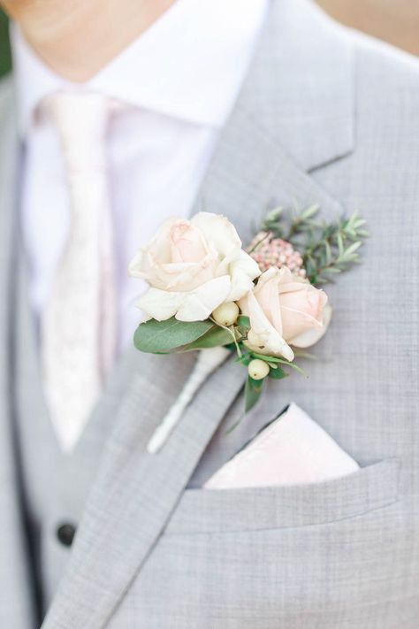 Rose Buttonhole, Corsage Ideas, Groom Flower, Pink Boutonniere, Mint Green Bridesmaid Dresses, Smith Wedding, White Boutonniere, Groom Suits, Cyprus Wedding