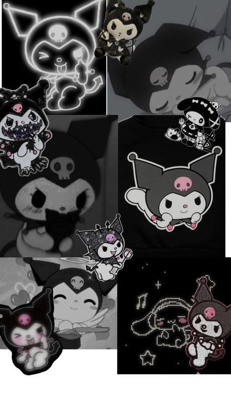 Kuromi,wallpaper,emo,goth Kuromi Grunge Wallpaper, Emo Hello Kitty Wallpaper, Emo Kuromi, Goth Kuromi, Kuromi Pics, Sanrio Mocha, Y2k Kuromi, Scene Wallpaper, Emo Wallpaper