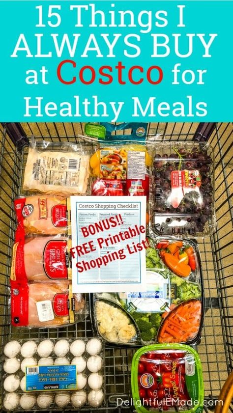 Healthy Noodle From Costco Recipes, Costco Whole 30 Shopping Lists, Costco Ww Shopping List, Costco Clean Eating Shopping Lists, Weight Watchers Costco Shopping Lists, Ww Costco Shopping Lists, Costco Family Shopping List, Bulk Grocery Shopping List, Costco Shopping List For One