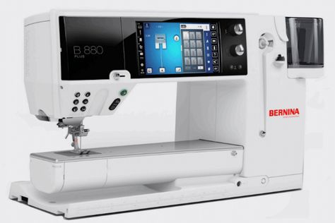 Dream Workplace, Bernina 880, Sewing Machines Best, Best Embroidery Machine, Sewing Machine Brands, Bernina Embroidery, Bernina Sewing Machine, Bernina Sewing, Sewing Machine Reviews