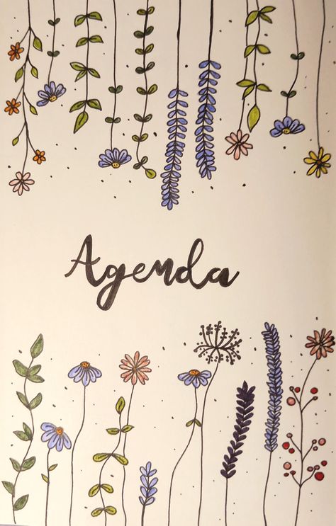 Lettering and flower doodles Floral Bullet Journal Theme, Bullet Journal Flower Doodles, Calendar Doodles, Bullet Journel, Flower Theme, Passion Planner, Bullet Journal Themes, Journal Themes, Bujo Inspiration