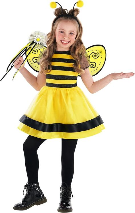 Amazon.com: Morph Bumble Bee Costume Girls Bee Costume Kids Girls Bumblebee Costume Kids Bee Costume Toddler Bumble Bee Costume Baby Girl Halloween Costumes For Girls S : Clothing, Shoes & Jewelry Bumblebee Costume Kids, Kids Bee Costume, Bee Costume Kids, Toddler Bee Costume, Toddler Bumble Bee Costume, Baby Bumble Bee Costume, Baby Bee Costume, Honey Costume, Bumble Bee Dress