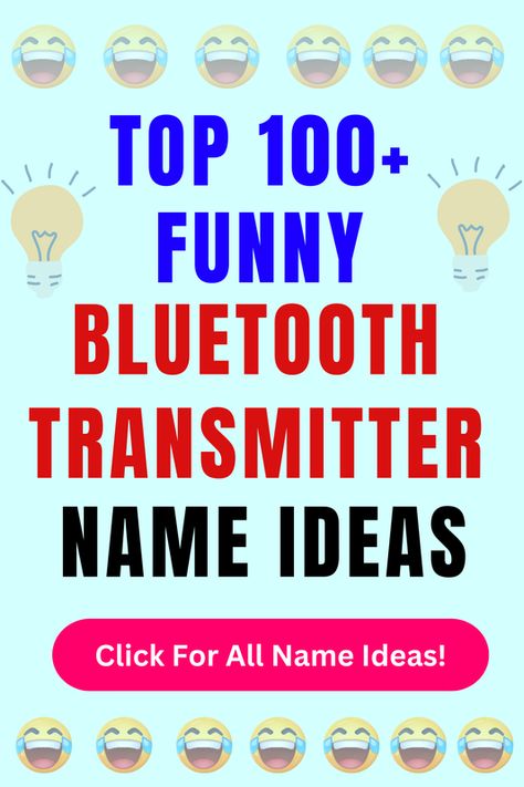 Looking for funny Bluetooth Transmitter names? Check out our list of top 100+ funny Bluetooth Transmitter name ideas in our blog post! Music Machine, Dj Disco, Bluetooth Transmitter, Funny Names, Name Ideas, Jive, Top 100, The Magicians, Blog Post