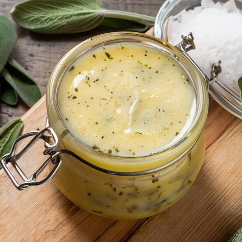 Sage Butter Sauce Recipe: A Must Try Recipe Brown Butter Sage Sauce, Homemade Fruit Leather, Sage Butter Sauce, Sage Butter, Fruit Leather, Steak Butter, Creamy Garlic, Vegetarian Paleo, Butter Sauce