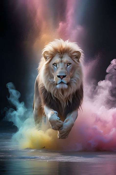 Swag Cartoon Art, Lions Pictures, Lion Art Tattoo, Persian Warrior, Leo The Lion, Dream Catcher Art, Lion Photography, Jesus Drawings, Eagle Wallpaper