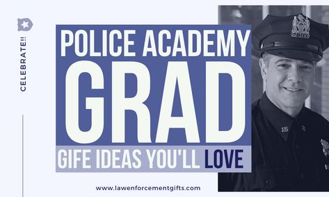 Finding a right gift for police academy grads in your life can be the trickiest, but luckily, we’ve got a list. Police Graduation Gifts, Gifts For Police Officers, Police Academy Graduation Gift, Police Graduation, Police Academy Graduation, Gifts For Cops, Swat Boots, Law Enforcement Gifts, Graduation Gift Ideas