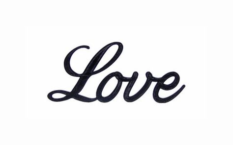 Love Cursive Script Word Art Wall Hanging Sign Plaque Home Decor Typography Love Cursive, Love Letras, Word Art Wall, Love In Cursive, Tattoos To Cover Scars, Radiate Love, Cursive Tattoos, Tattoo Practice, Pretty Letters