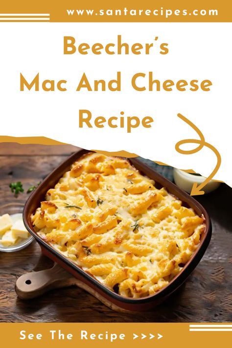 Perfecting Beecher's Mac and Cheese recipe isn't about merely mixing pasta and cheese. It's about relishing an enriching cooking experience ... #Beecher’s #MacAndCheese #Recipe Beechers Cheese Recipes, Famous Mac And Cheese Recipe, Beechers Mac And Cheese, Original Mac And Cheese Recipe, Beechers Mac And Cheese Recipe, Mac Abd Cheese, Macandcheese Recipe, Ham Mac And Cheese, Pasta And Cheese