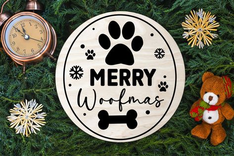 Merry Woofmas Svg Merry Woofmas, Creative Fabrica, Linux, Click Here, Mac, Christmas