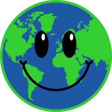 Smiley Face Illustration, Smiley Stickers, Green Smiley Face, Cartoon Smiley Face, Cartoon Earth, Cute Earth, Blue Smile, Smiley World, Star Cartoon