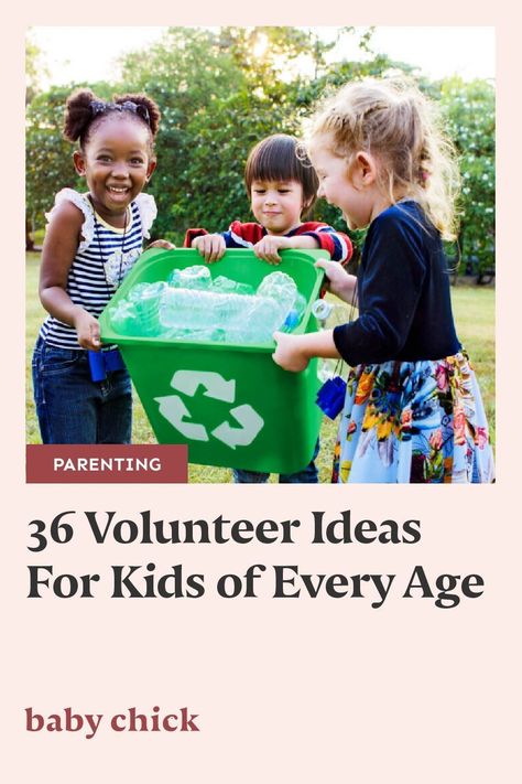 Volunteering young helps kids become adults who are involved members of their communities. Here are some volunteer ideas to get started. #volunteer #volunteerideas Homeless Care Package, Volunteer Ideas, Places To Volunteer, Advent Ideas, Motherhood Inspiration, Volunteer Work, Baby Chick, Volunteer Opportunities, 5 Kids