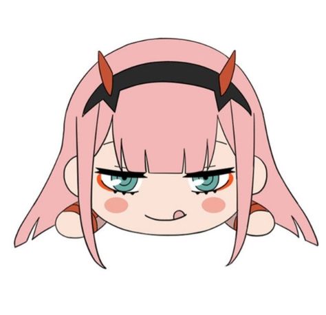 Chibi Anime Characters, Zero Two Cosplay, Japanese Song, Bangunan Minecraft, Cute Anime Chibi, Chibi Drawings, Kawaii Chibi, Estilo Punk, Zero Two