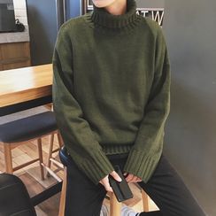 Men Turtleneck, Turtle Neck Men, Mens Turtleneck, Solid Color Sweater, Trendy Sweaters, High Neck Sweater, Oversize Knit, Bottoming Shirt, Online Mens Clothing