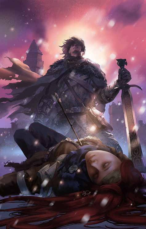 Kay Huang is an illustrator and concept artist based in China. You can (and should) check out his full gallery over at Deviant Art. Ygritte And Jon Snow, Jon Snow And Ygritte, Game Of Thrones Artwork, Asoiaf Art, Cersei Lannister, Gra O Tron, Ange Demon, Game Of Thrones Art, Game Of Thrones Fans