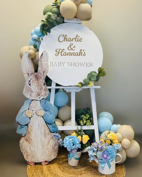 Even the smallest one can change the world 💙 Have a swipe across to see how we we can adapt a theme to suit your little one 🤍 Save for inspo! #babyshower #babyshowerideas #babyshowerdecor #babyshowerballoons #1stbirthdayballoons #balloondecor #peterrabbitparty #peterrabbitbabyshower #peterrabbitballoons #1stbirthdayideas Baby Shower Nene, Peter Rabbit Balloons, 1st Birthday Balloons, Peter Rabbit Party, Baby Shower Balloons, Peter Rabbit, Balloon Decorations, Change The World, Baby Shower Decorations