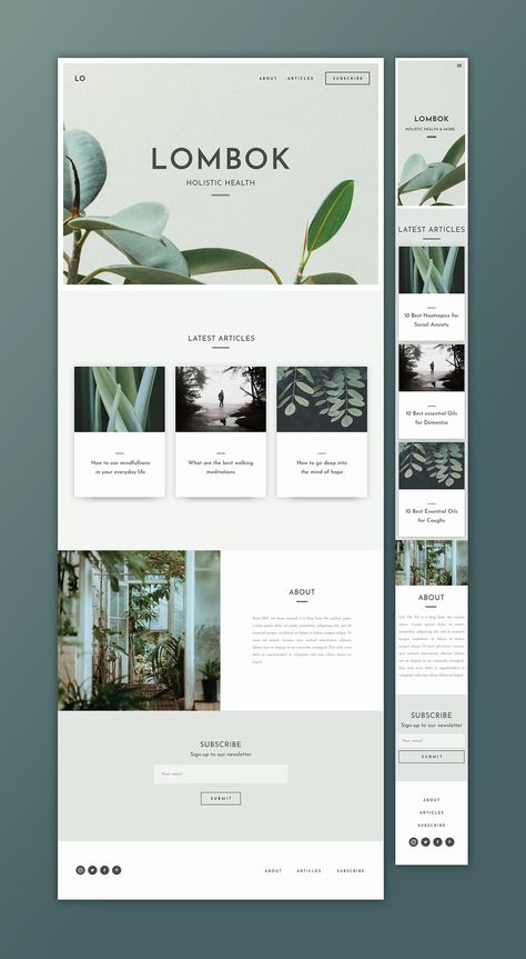 Lombok Website on Behance 블로그 디자인, Interaktives Design, Blog Layout Design, Layout Web, Design Sites, Ui Ux 디자인, Website Design Inspiration Layout, Blog Design Inspiration, Webdesign Inspiration