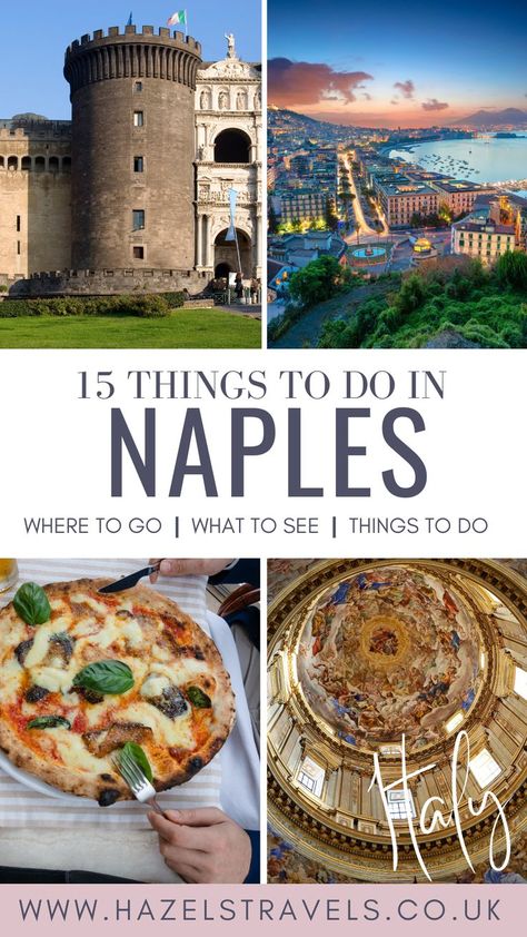 Image of a Napoli pizza from Italy with the words 15 best things to do in Naples Italy from Hazel's Travels. Naples Capri Italy, Things To Do In Pompeii Italy, Naples Italy Itinerary, What To Do In Naples Italy, Things To Do In Naples, Things To Do In Naples Italy, 2 Weeks In Italy, Napoli Italy, Pompeii Italy