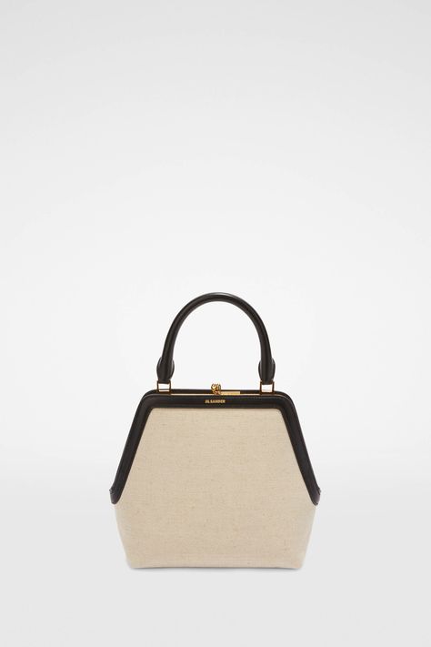 Goji Square Small Woman Jil Sander Bag, Piece By Piece, Classic Handbags, Style Savvy, Pretty Bags, Small Handbags, Logo Color, Arm Candy, Jil Sander