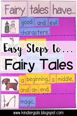 Easy Steps to Teach Fairy Tales with lesson plans and activities! Fairytale Lesson Plans Preschool, Fairy Tales Kindergarten Activities, Fairytales Theme Preschool Lesson Plans, Prek Fairy Tales Activities, Teaching Fairytales, Fairy Tales Second Grade, Teaching Fairy Tales Second Grade, Fairy Tales Preschool Activities, Fairy Tales Kindergarten