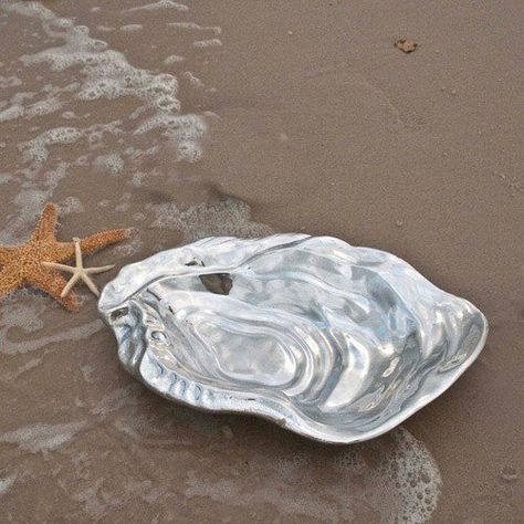 Beatriz Ball Ocean Oyster Bowl Large >>> More info could be found at the image url. Oyster Bowl, Beatriz Ball, Spring Entertaining, Holiday Lookbook, Entertaining Gifts, Metal Bowl, Freezer Friendly, Holiday Entertaining, Oyster Shell