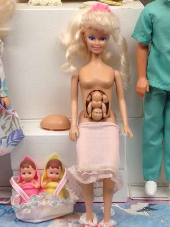 Pregnant Barbie, Help Getting Pregnant, Ways To Get Pregnant, Barbie Funny, Pregnant Mother, Girls Play, Mattel Barbie, Getting Pregnant, Toys For Girls