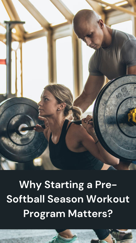 Initiating a workout program before the softball season offers a holistic approach to improving physical fitness, reducing injury risks, enhancing performance, and mentally preparing you for the challenges ahead. Softball life // softball // softball player // softball workouts // softball workouts at the gym // softball workouts at home // softball workouts training // softball workouts offseason // softball workouts exercises // fastpitch softball // softball workouts at the gym players // Softball Workouts At Home, Workouts Softball, Softball Workouts, Workouts Exercises, Softball Season, Workouts At Home, Softball Life, Fastpitch Softball, Strength Conditioning