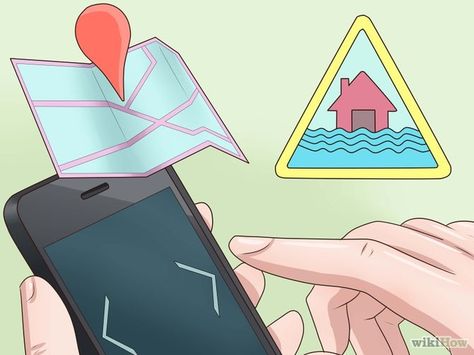 How to Prepare for a Flood via wikiHow.com Harry Potter Gif, Disaster Preparedness, Emergency Kit, Emergency Preparedness, Natural Disasters, Self Defense, Helpful Tips, 5 Ways, Helpful Hints