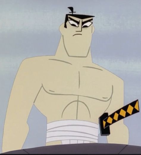 Samurai Jack Pfp, Samari Jack, Samurai Bravo, Happy Star Wars Day, Akira Anime, Childhood Tv Shows, Basketball Photography, Samurai Jack, Music Album Covers