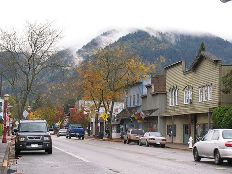 Issaquah Downtown Cowboy Core, Issaquah Washington, San Juan Island, Evergreen State, Main Street Usa, Travel Goals, Pretty Places, Washington State, Pacific Northwest