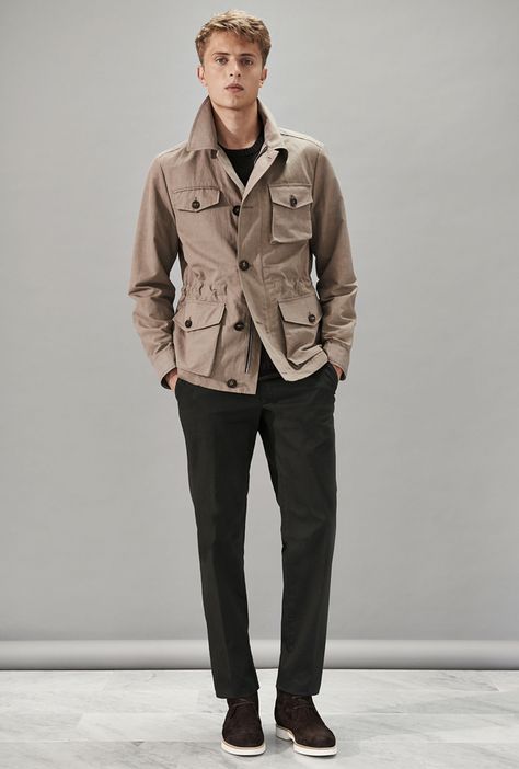 Safari Jacket Outfit, Field Jacket Outfit, Mens Field Jacket, Outfit Ideas Cute, Good Foundation, M65 Field Jacket, Formal Dresses For Men, Summer Street Style, Mens Smart Casual Outfits