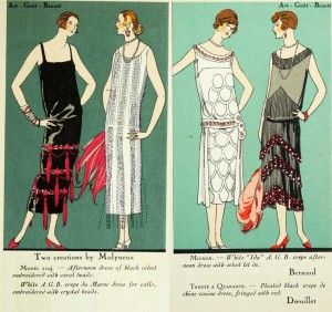 Art-Goût-Beauté----Molyneux---1920s-fashion-magazine Roaring 1920s, 1920 Dress, 1920's Fashion, 1920 Fashion, Chemise Dress, 1920s Flapper Dress, 20s Fashion, 1920s Dress, Roaring Twenties