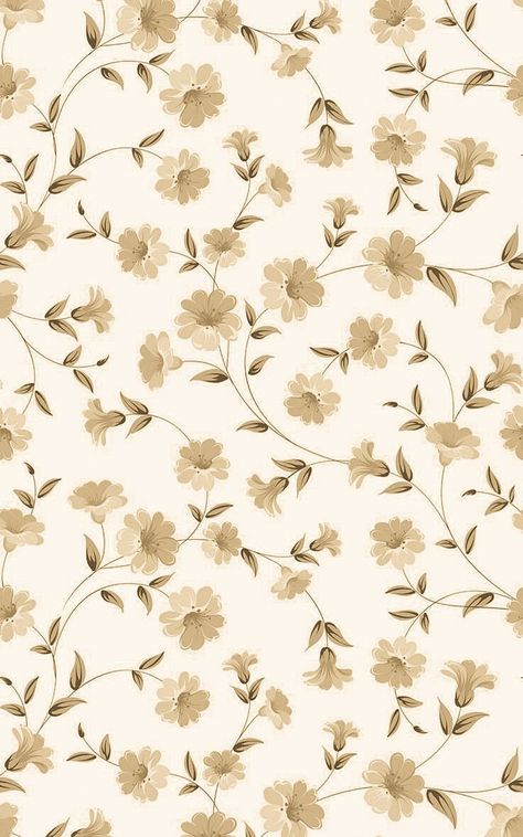 Neutral Floral Aesthetic, Neutral Flower Wallpaper, Beige Flower Wallpaper, Brown Flower Wallpaper, Brown Floral Background, Neutral Floral Wallpaper, Brown Floral Wallpaper, Iphone Wallpaper Texture, Vintage Flowers Wallpaper