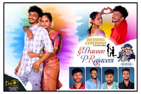 Marriage Flex Banner Design Tamil, Marriage Banner Background Hd, Marriage Banner, Wedding Banner Design, Shop Banner Design, Flex Banner Design, Digital Photography Backgrounds, Flex Banner, Wedding Titles