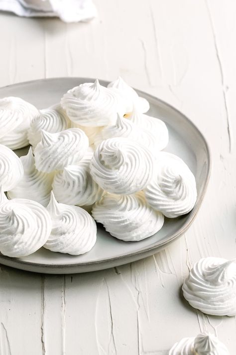 Cuban Merenguitos (Meringue Cookies/Kisses) - A Sassy Spoon Hispanic Desserts, Best Shortbread Cookie Recipe, Cuban Desserts, Perfect Meringue, Guava Cake, Sweet Potato Casserole Easy, Cuban Coffee, Sweet Potato Recipes Casserole, Shortbread Cookie Recipe