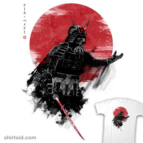 Darth Samurai #darthvader #ddjvigo #film #japanese #movie #samurai #scifi #starwars Darth Vader Samurai, Dark Samurai, Darth Vader Tattoo, Samurai Design, Svg Star Wars, Star Wars Svg, Star Wars Hoodie, Anime Svg, Darth Vader Star Wars