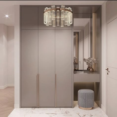 Design Interior Baie, Vstupná Hala, Wardrobe Design Modern, Desain Pantry, Closet Design Layout, Wardrobe Door Designs, Home Hall Design, Luxury Closets Design, Wardrobe Interior Design