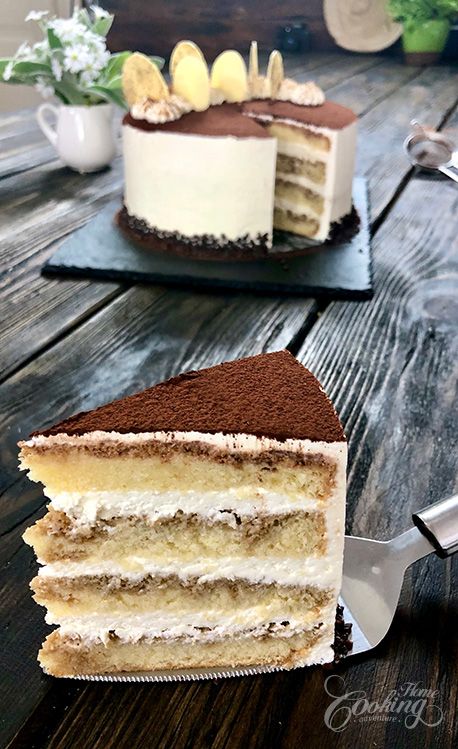 Soft Sponge Cake, Easy Layer Cake, Cake With Coffee, Alphabet Cake, Cake Cups, Mascarpone Frosting, The Best Desserts, Marsala Wine, Tiramisu Cake