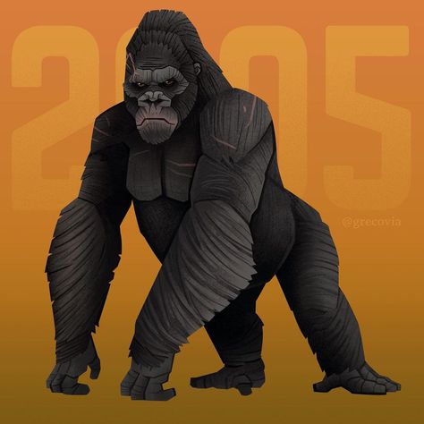 King Kong King Kong 2005, Music Rules, Universal Monsters, Monkey Business, Metal Music, King Kong, Cultura Pop, Jurassic Park, Creature Art