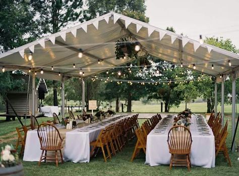 Outdoor Tent Wedding, Tent Wedding Reception, Backyard Tent, Wedding Backyard Reception, Romantic Outdoor Wedding, Backyard Reception, Yard Wedding, Karen Willis Holmes, Tent Decorations