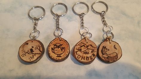 Wood Burn Designs, Small Crafts, Wine Cork Crafts, Sweet 16 Gifts, Wooden Keychain, Wood Burning Crafts, Wood Burning Art, Cork Crafts, Savannah Ga