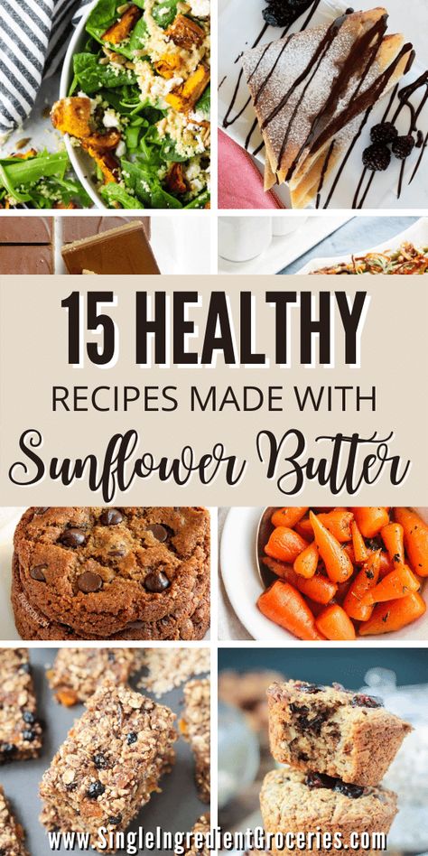 Keto Sunflower Seed Recipes, Recipes With Sunflower Butter, Sun Butter Recipes, Sunflower Recipes, Sunflower Butter Recipes, Sunflower Seed Butter Recipes, Sunflower Seed Recipes, Sunbutter Recipes, Preserving Fruit