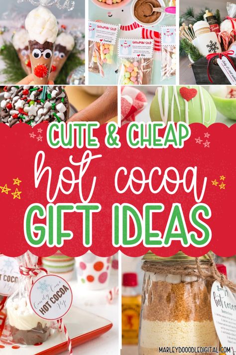 Get inspired with 41+ hot cocoa gift ideas! Perfect for Christmas gifts, these ideas include hot chocolate cones, gift jars, and DIY hot cocoa kits. Great for teachers, kids, or stocking stuffers, these budget-friendly ideas are easy to make and perfect for the holidays. Add a cozy touch to your gifting this year with these festive and fun hot chocolate ideas! Christmas Diy Hot Chocolate Gift, Hot Coco Diy Gift, Hot Cocoa Ideas Diy Gifts, Hot Chocolate Jars Diy Gift, Homemade Hot Chocolate Gift Ideas, Hot Cocoa Kits For Kids, Christmas Crafts Hot Chocolate Diy Gifts, Neighbor Christmas Gifts Hot Chocolate, Hotchocolate Homemade Gift