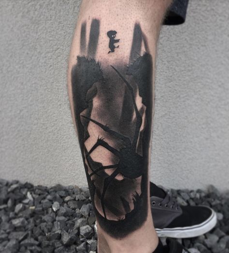 Limbo tattoo Little Nightmares Tattoo, Limbo Tattoo, Playdead Inside, Tattooed Men, Tattooed Women, Gaming Tattoo, Best Sleeve Tattoos, Love Tattoos, Dating Site